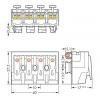 přístrojová svorka Tuhost (příčný řez): 0.5-2.5 mm² Pólů: 4 WAGO 294-8124 500 ks bílá