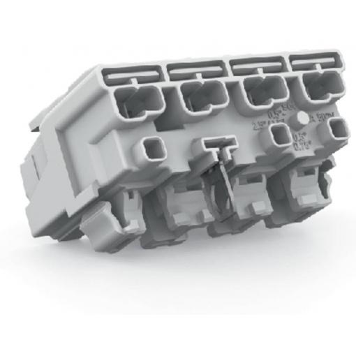 přístrojová svorka Tuhost (příčný řez): 0.5-2.5 mm² Pólů: 4 WAGO 294-8124 500 ks bílá