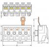 přístrojová svorka Tuhost (příčný řez): 0.5-2.5 mm² Pólů: 5 WAGO 294-8425 250 ks bílá