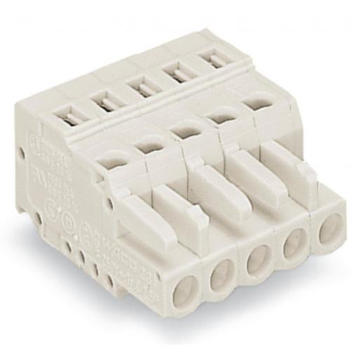 WAGO 721 zásuvkový konektor na kabel 14, rozteč 5 mm, 721-114/026-000, 25 ks
