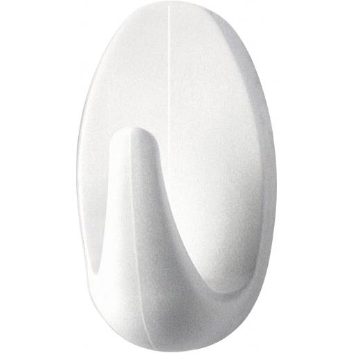 tesa POWERSTRIPS® Lepicí háček Oval bílá Množství: 3 ks
