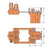 kabelová svorka Tuhost (příčný řez): 0.75-1.5 mm² Pólů: 3 WAGO 50 ks oranžová