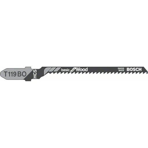 Bosch Accessories 2608630310 Pilový plátek do kmitací pily T 119 BO - Basic for Wood 5 ks