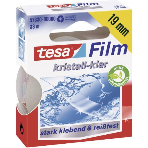 tesa 57330-00000-03 tesafilm křišťálově čistý transparentní (d x š) 33 m x 19 mm 1 ks