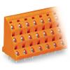 WAGO 737-852 Třípatrové svorky 2.50 mm² Pólů 6 oranžová 64 ks