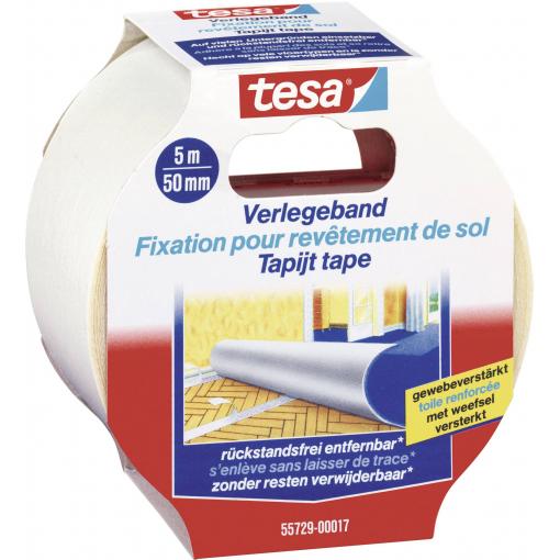 tesa REMOVABLE 55729-00017-11 Gaffer tape transparentní (d x š) 5 m x 50 mm 1 ks