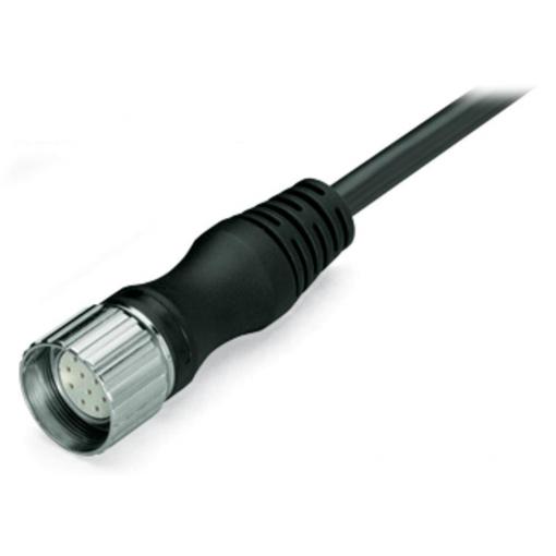 WAGO WAGO GmbH & Co. KG upravený zástrčkový konektor pro senzory - aktory, 756-3203/190-050, piny: 12, 5.00 m, 1 ks