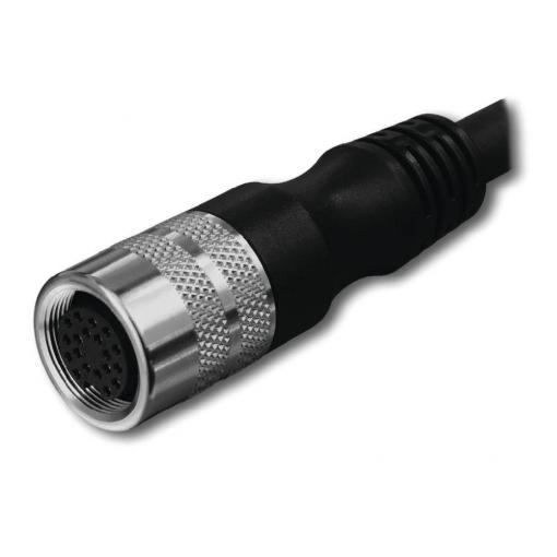 WAGO upravený zástrčkový konektor pro senzory - aktory, 756-3205/140-150, piny: 12, 15.00 m, 1 ks