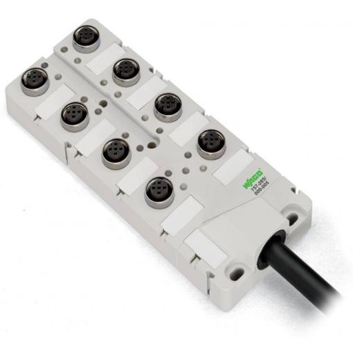 WAGO 757-284/000-025 757-284/000-025 pasivní box senzor/aktor rozdělovač M12 s kovovým závitem 1 ks