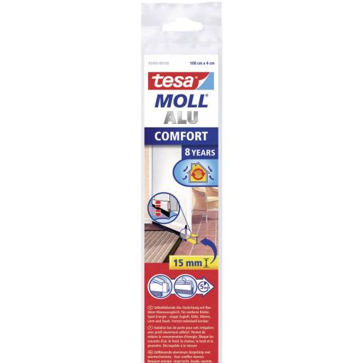 tesa COMFORT 05405-00102-00 Door sealing rail tesaMOLL® nerezová ocel (d x š) 1 m x 40 mm 1 ks
