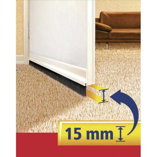 tesa FOR TEXTILES 05403-00101-00 Door sealing rail tesaMOLL® hnědá (d x š) 1 m x 40 mm 1 ks
