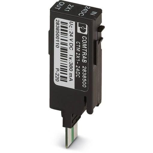 Phoenix Contact 2838542 CTM 2X1- 60DC zástrčka s přepěťovou ochranou sada 10 ks Přepětová ochrana pro: síť (LSA) 5 kA 10 ks