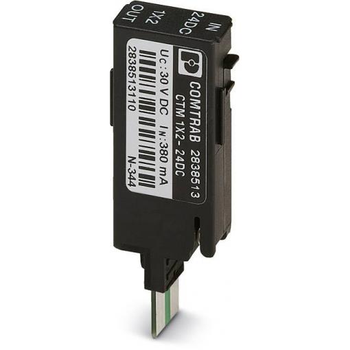 Phoenix Contact 2838539 CTM 1X2-110AC zástrčka s přepěťovou ochranou sada 10 ks Přepětová ochrana pro: síť (LSA) 5 kA 10 ks