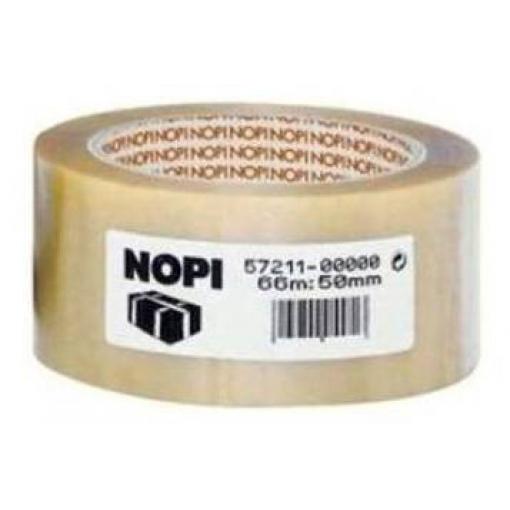Nopi Classic 57211 balicí lepicí páska transparentní (d x š) 66 m x 50 mm 1 ks