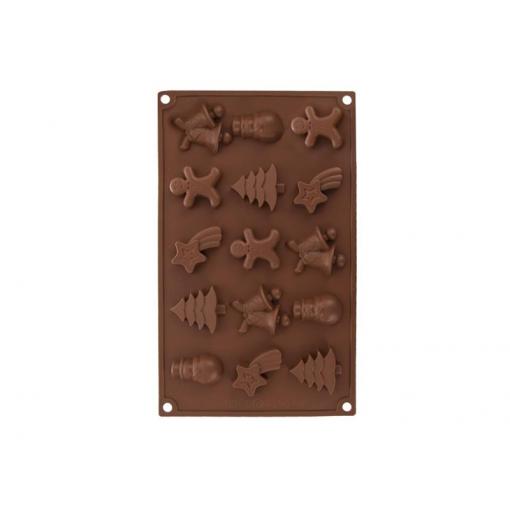 Forma na pečení vánočního cukroví ORION 29x17x1,5cm Brown
