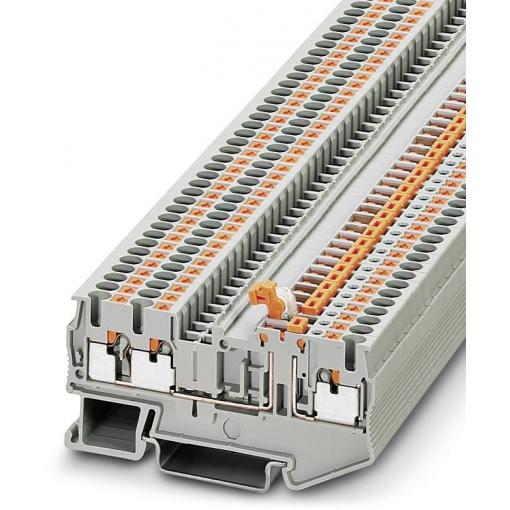 Phoenix Contact 3210169 oddělovací svorka 5.2 mm rychlé připojení šedá 50 ks