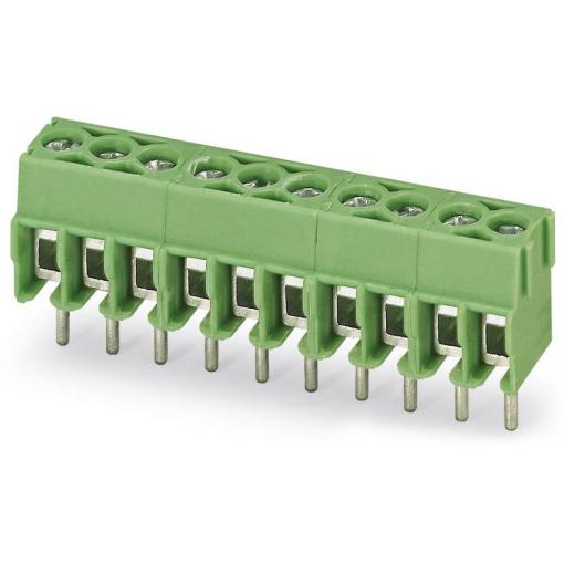Phoenix Contact 1984659 šroubová svorkovnice 1.50 mm² Pólů 6 zelená 100 ks