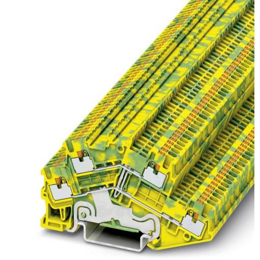 Phoenix Contact 3214673 dvojitá svorka ochranného vodiče 3.5 mm rychlé připojení zelená, žlutá 50 ks
