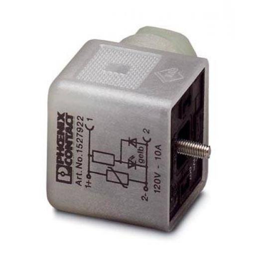 Valve connectors SACC-V-3CON-PG9/A-1L-SV 120V SACC-V-3CON-PG9/A-1L-SV 120V 1527922 Phoenix Contact Množství: 1 ks