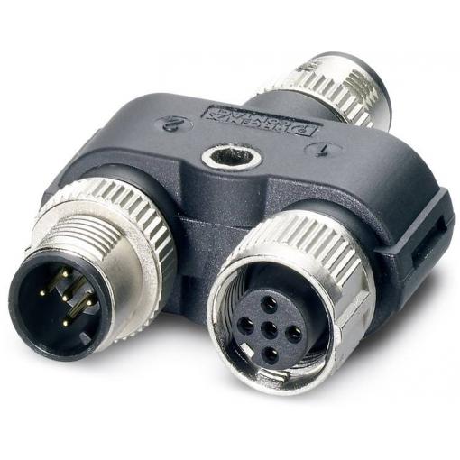 Phoenix Contact SAC-5PY-M/F-M VP SH rozdělovač a adaptér pro senzory - aktory , 1438079, piny: 5, 5 ks