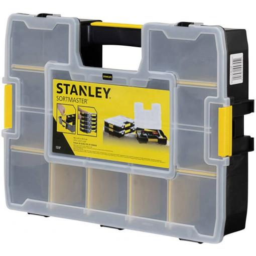 Univerzální STANLEY 1-94-745 krabička na malé součástky (d x š x v) 43 x 33 x 9 cm přihrádek: 17 Obsah 1 ks