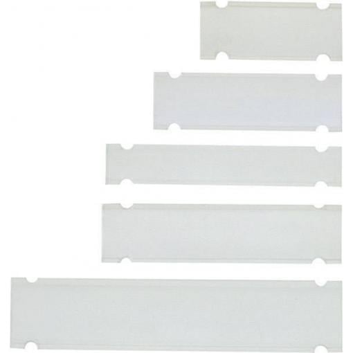 LAPP 83254964 PTEF 10-58 ochranný štítek Druh montáže: kabelové spony Potisknutelná plocha: 58 x 10 mm transparentní 1 ks
