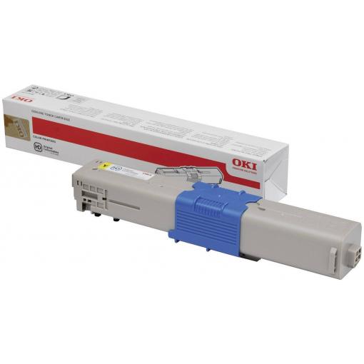 OKI Toner C301 C321 originál žlutá 1500 Seiten 44973533