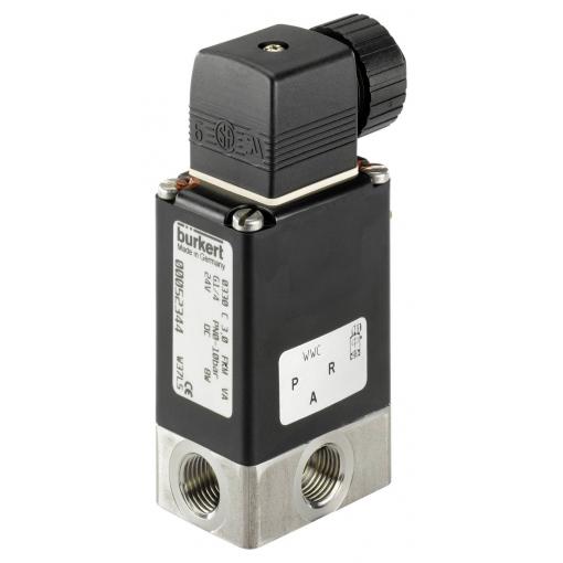 Bürkert přímo řízený ventil 52344 0330 24 V/DC spojka G 1/4 Jmenovitá vzdálenost 3 mm 1 ks