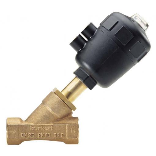 Bürkert pneumaticky řízený ventil 178665 2000 Materiál pouzdra dělovina Těsnicí materiál PTFE 1 ks