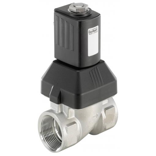 Bürkert servem řízený ventil 222197 6213 EV 230 V/AC spojka G 1 1/4 Jmenovitá vzdálenost 25 mm 1 ks