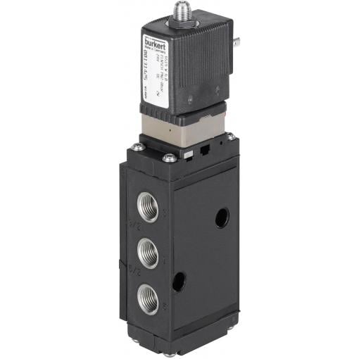 Bürkert servem řízený ventil 131421 6519 Namur 24 V/DC Materiál pouzdra polyamid Těsnicí materiál NBR, PUR 1 ks