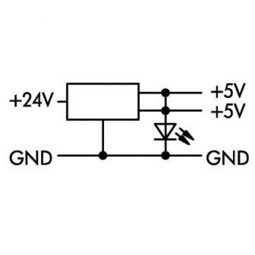 WAGO DC/DC měnič 1 ks 859-801 10 - 30 V/DC