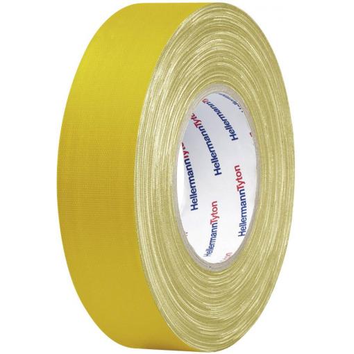 HellermannTyton HTAPE-TEX-YE-19X10 712-00202 páska se skelným vláknem HelaTape Tex žlutá (d x š) 10 m x 19 mm 1 ks