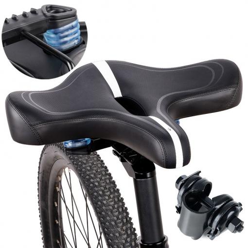 Velké cyklistické široké sedlo
