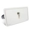 Sprcha s úložným boxem a zámkem h_v161b, 267 × 157 × 107 mm