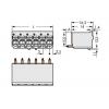 WAGO 2092 konektor do DPS 8, rozteč 5 mm, 2092-1178, 100 ks