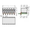WAGO 2092 konektor do DPS 10, rozteč 5 mm, 2092-1380, 100 ks