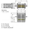 WAGO 769 zásuvkový konektor na kabel 5, rozteč 5 mm, 769-605/005-000, 25 ks