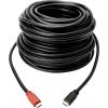 Digitus HDMI kabel Zástrčka HDMI-A, Zástrčka HDMI-A 20.00 m černá AK-330105-200-S pozlacené kontakty HDMI kabel