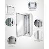 Digitus DN-19 22u-6/8-1 19 skříň pro datové sítě (š x v x h) 600 x 1164 x 800 mm 22 U šedobílá (RAL 7035)