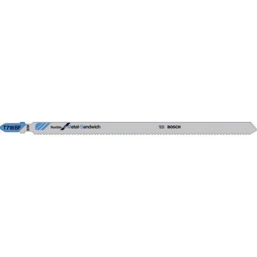 Bosch Accessories 2608636335 Pilový plátek do kmitací pilky T 718 BF - Metal-Sandwich 3 ks