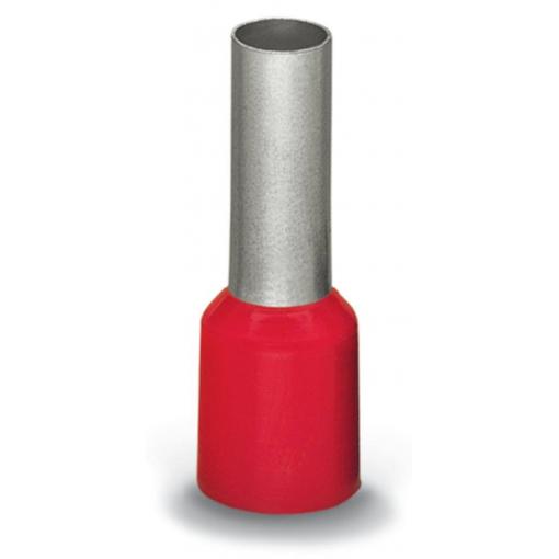 WAGO 216-209 dutinka 10 mm² částečná izolace červená 100 ks