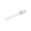 LED  5mm  modrá  difuzní  (470nm); svítivost 330-500 mcd; matná;