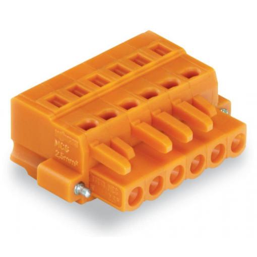WAGO 231 zásuvkový konektor na kabel 4, rozteč 5.08 mm, 231-304/107-000, 50 ks