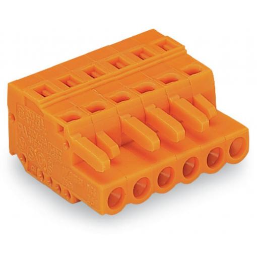 WAGO 231 zásuvkový konektor na kabel 5, rozteč 5.08 mm, 231-305/102-000, 100 ks