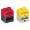 WAGO 243-212 krabicová svorka Pro kabel o rozměru: - Tuhost (příčný řez): 0.28-0.5 mm² Pólů: 8 500 ks světle šedá, žlutá