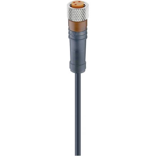 Lumberg Automation RKMV 3-224/5 M upravený zástrčkový konektor pro senzory - aktory, 12955-1, piny: 3, 5.00 m, 1 ks