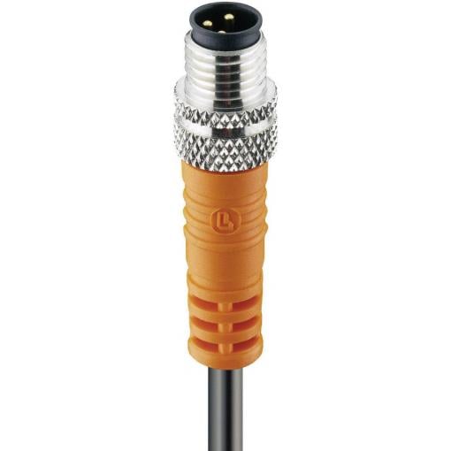 Lumberg Automation RSMV 4-225/2 M upravený zástrčkový konektor pro senzory - aktory, 43748-1, piny: 4, 2.00 m, 1 ks