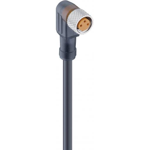 Lumberg Automation RKMWV/LED A 3-224/2 M upravený zástrčkový konektor pro senzory - aktory, 14007-1, piny: 3, 2.00 m, 1 ks