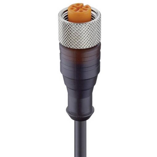 Lumberg Automation RKT 4-225/5 M upravený zástrčkový konektor pro senzory - aktory, 11356-1, piny: 4, 5.00 m, 1 ks